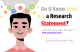 دانلود نمونه research statement ریسرچ استیتمنت اپلای