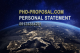 پرسونال استیتمنت اپلای Personal statement اپلای ابرود امریکا