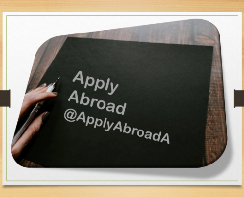 Apply Abroad- Research Proposal