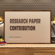 Contribution در مقاله چیست Contribution Contribution در مقاله چیست Contribution
