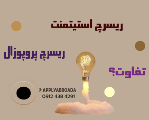 ریسرچ پروپوزال و ریسرچ استیتمنت Research Statement