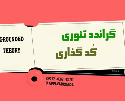 نحوه کدگذاری در گراندد تئوری نظریه داده بنیاد