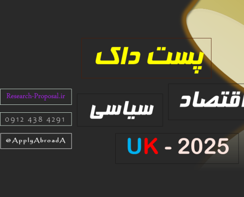پوزیشن پست دکترا انگلستان اقتصاد سیاسی 2025